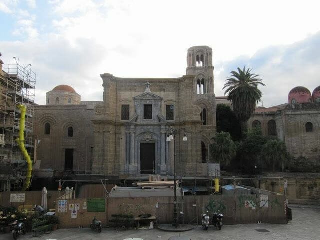 exterior iglesia Martorana fachada iglesia Martorana en Palermo