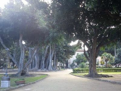 piazza Marina, parque garibaldi