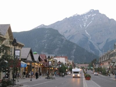 pueblo de Banff Canadá