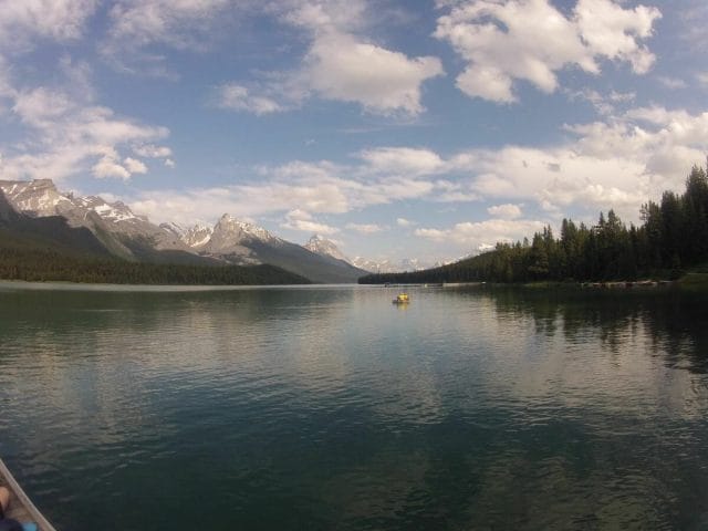 LAGO MALIGNE JASPER CANADÁ
