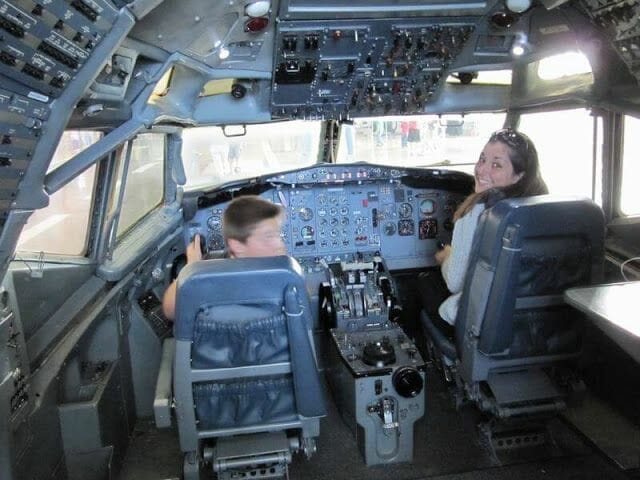 cabina de boeing
