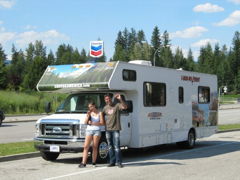 viaje por las Rocosas Canadá en autocaravana