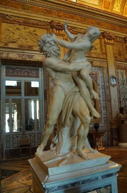 El rapto de Proserpina de Bernini (Galleria Borghese)