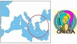 mapa grecia