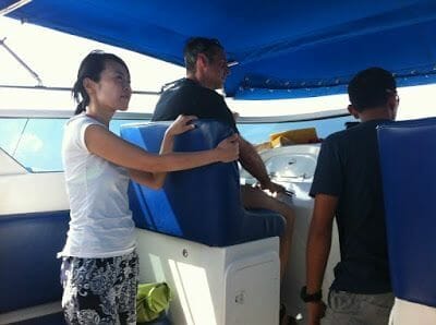 Islas Phi Phi, tripulando barco