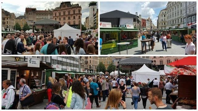 Namesti Svobody de brno fiesta vino