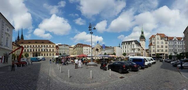 Zelný trh, el mercado de las verduras de brno
