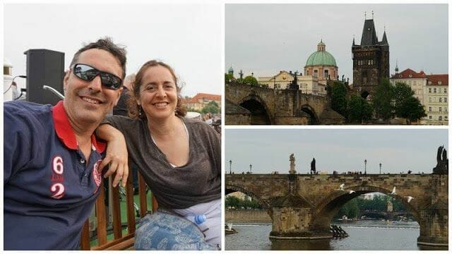 Paseo en barco en Praga por el río Moldava