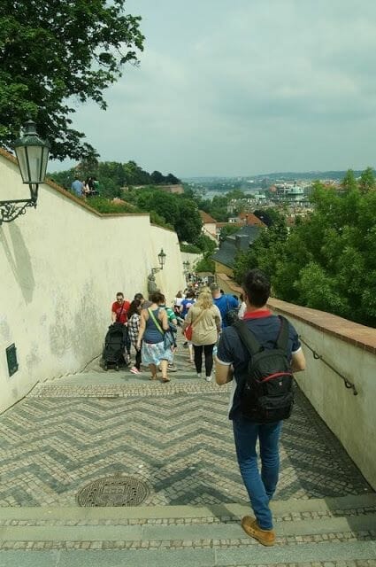 Bajada a Praga desde Torre Daliborka