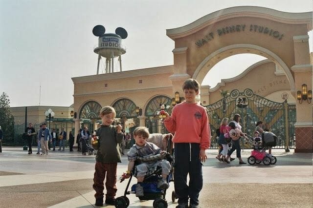 Parking de autocaravanas en Disneyland Paris