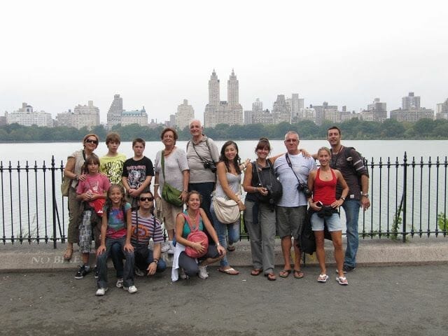 los fourteen en el reservoir del central Park the reservoir Central Park