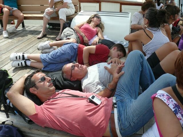 en la cubierta del velero Clipper cubierta clipper velero