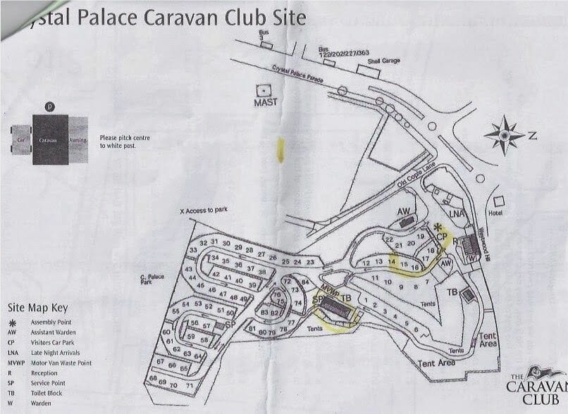 Camping Crystal Palace de Londres