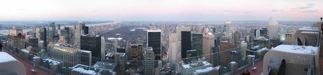 top of the rock vistas central park