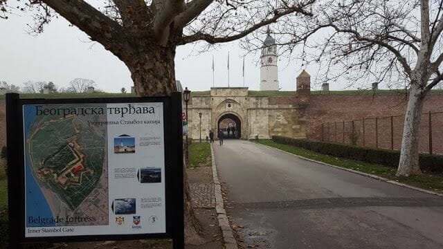 Parque de Kalemegdan de Belgrado