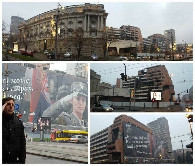 Ex Sede del Ministerio de Defensa Serbio