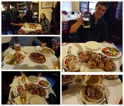 Comida en Belgrado