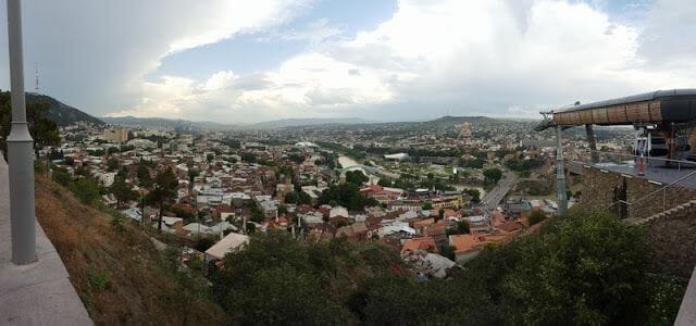 panorámica de Tiflis