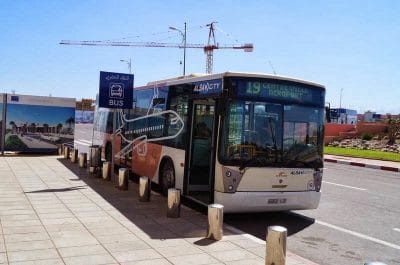 autobus aeropuerto de Marrakech