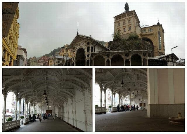 columnata del Mercado de Karlovy Vary