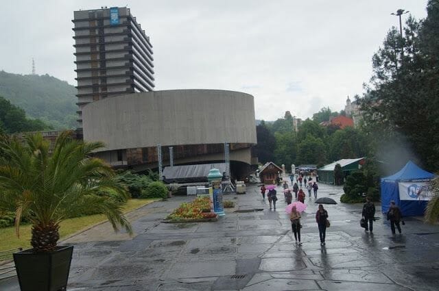 edificios típicos de Karlovy Vary