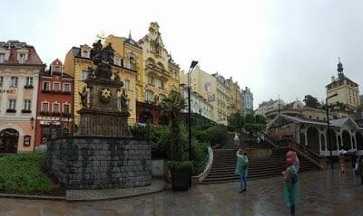 columnata del Mercado de Karlovy Vary