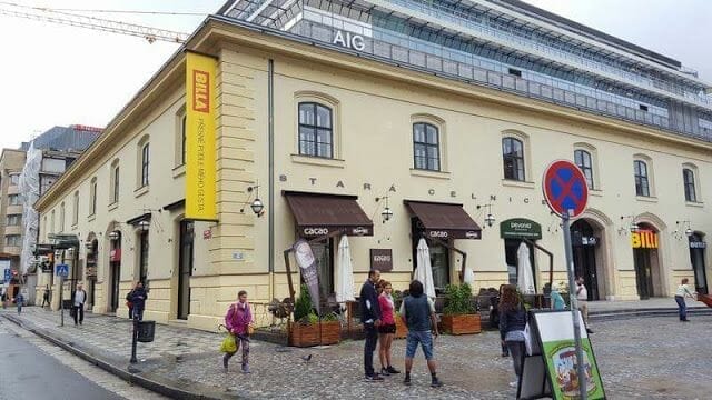 supermercado Billa praga