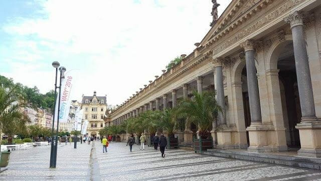 la columnata "del Molino"