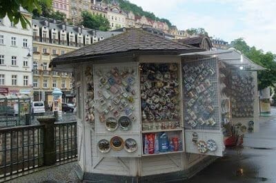 la columnata "del Molino" karlovy vary