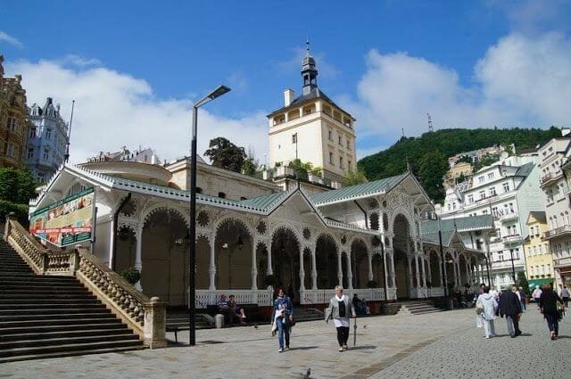 columnata del Mercado de Karlovy Vary