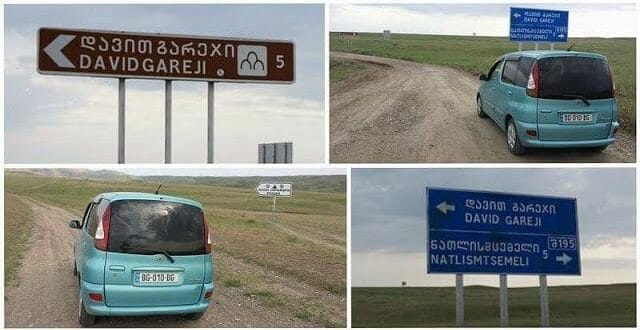 Monasterio de David Gareja camino