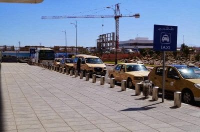 taxis aeropuerto de Marrakech