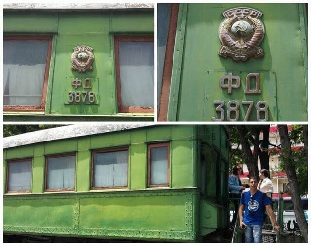 VAGÓN DE TREN DE STALIN en gori