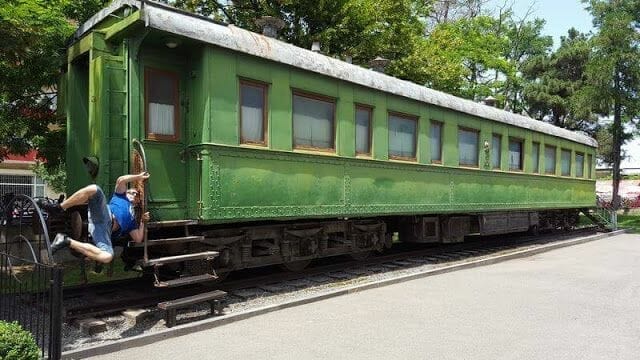 VAGÓN DE TREN DE STALIN en gori