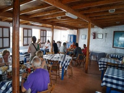 restaurante isla de lobos