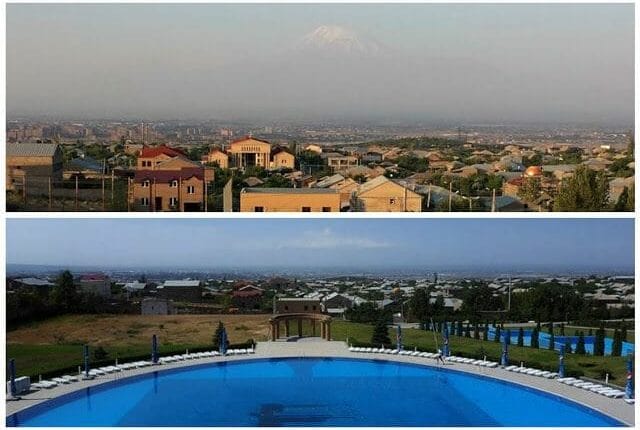 monte ararat desde Latar Hotel Complex