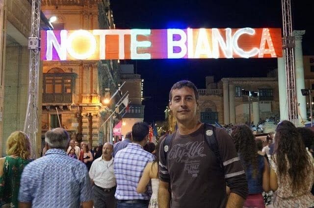 fiesta anual de la Note Bianca de La Valeta, Malta