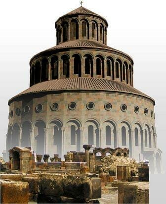 Zvartnots reconstruccion