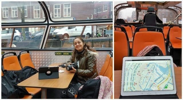 ruta canales de Ámsterdam
