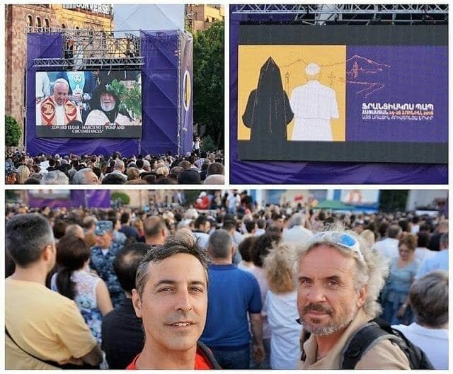 ENCUENTRO ECUMÉNICO EN EREVÁN entre el Papa Francisco I