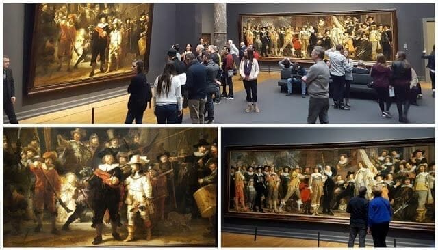 ronda de noche museo Rijksmuseum Ámsterdam