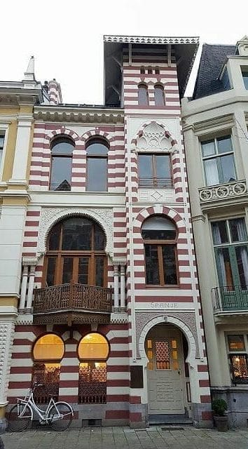 Zevenlandenhuizen casa españa calle Roemer Visscherstraat