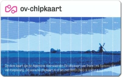 Ov chipkaart transporte publico Amsterdam