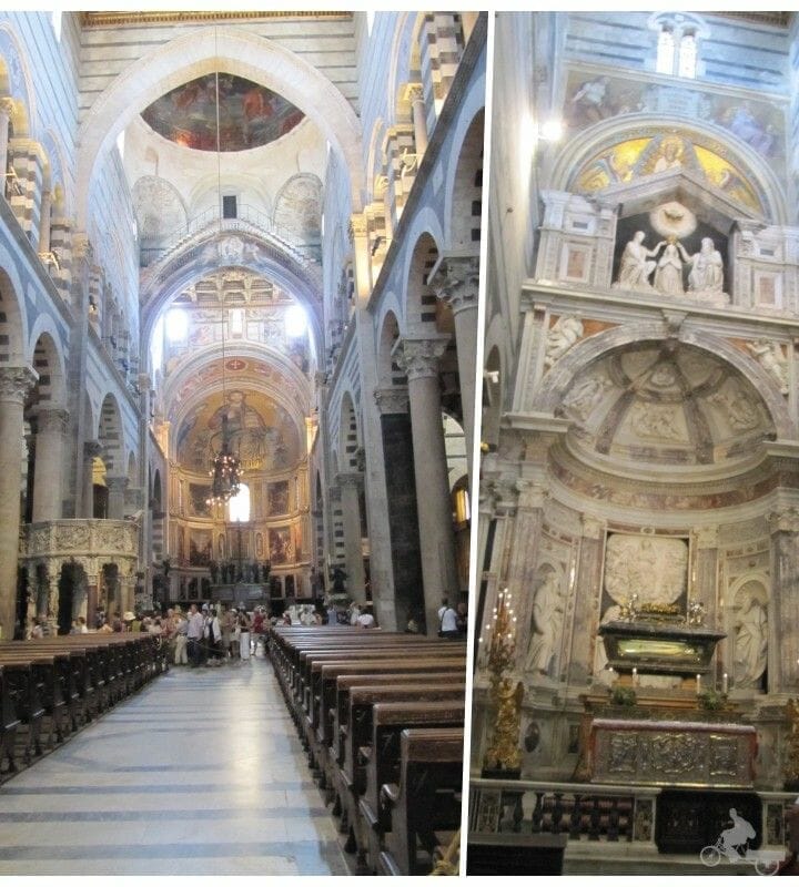 interior del duomo Pisa