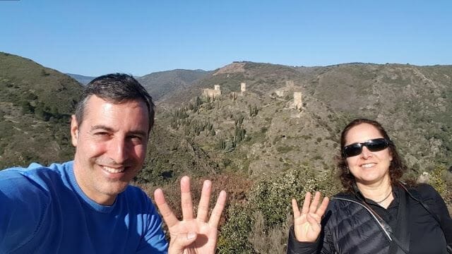 cuatro torres de Lastours