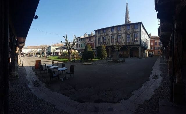 plaza de Mirepoix Francia