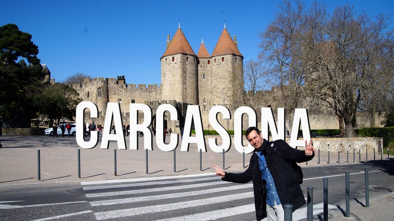 ruta de viaje Carcasona
