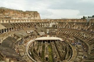 visitar coliseo romano TERCER ANILLO Y SUBTERRÁNEO
