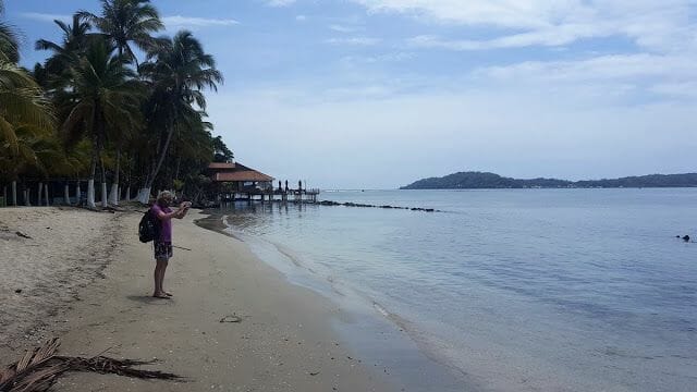 playa isla Carenero
