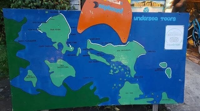 cayo Zapatilla desde Bocas del Toro